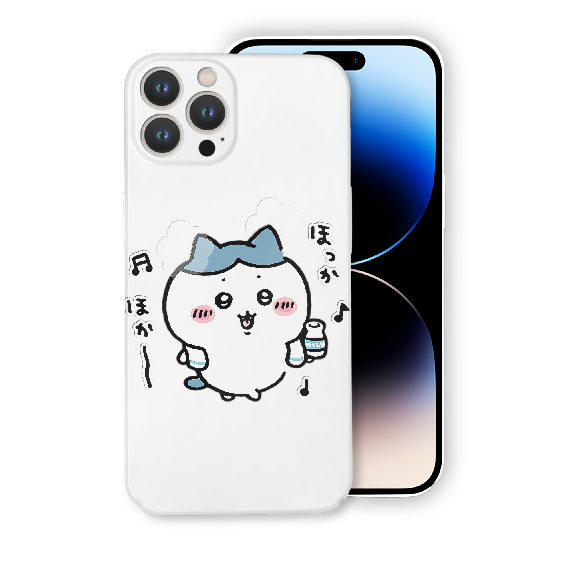 （画像用） ちいかわ ハチワレ Chii-kawa hachiware 【iPhone 14シリーズ対応】ハードケース
